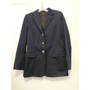 Antonio Fusco Milano Womens Blazer Cotton Navy 44 US Medium